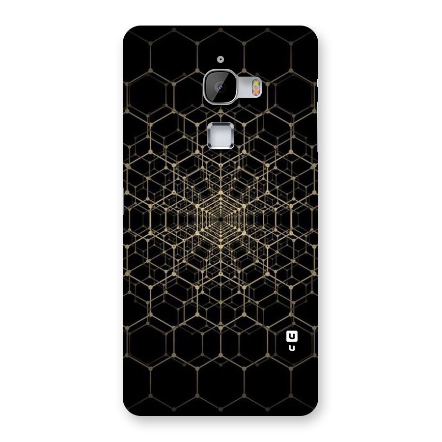 Gold Web Back Case for LeTv Le Max