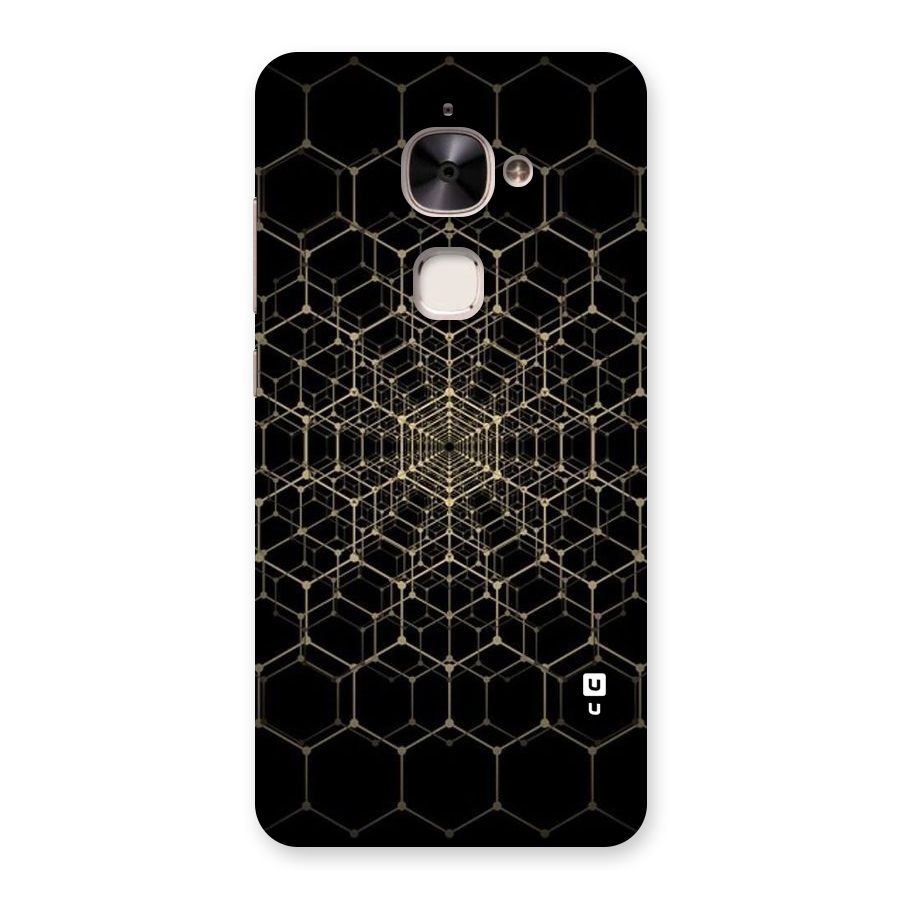 Gold Web Back Case for Le 2