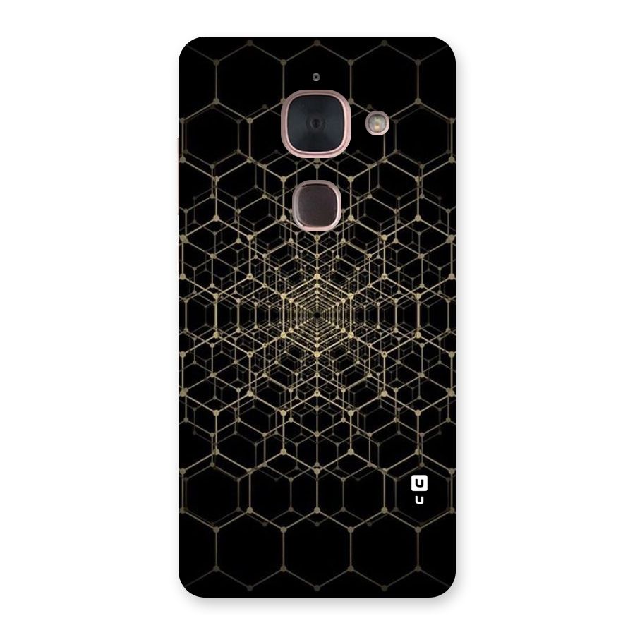 Gold Web Back Case for Le Max 2