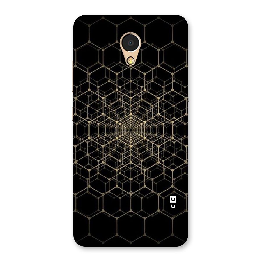 Gold Web Back Case for Lenovo P2