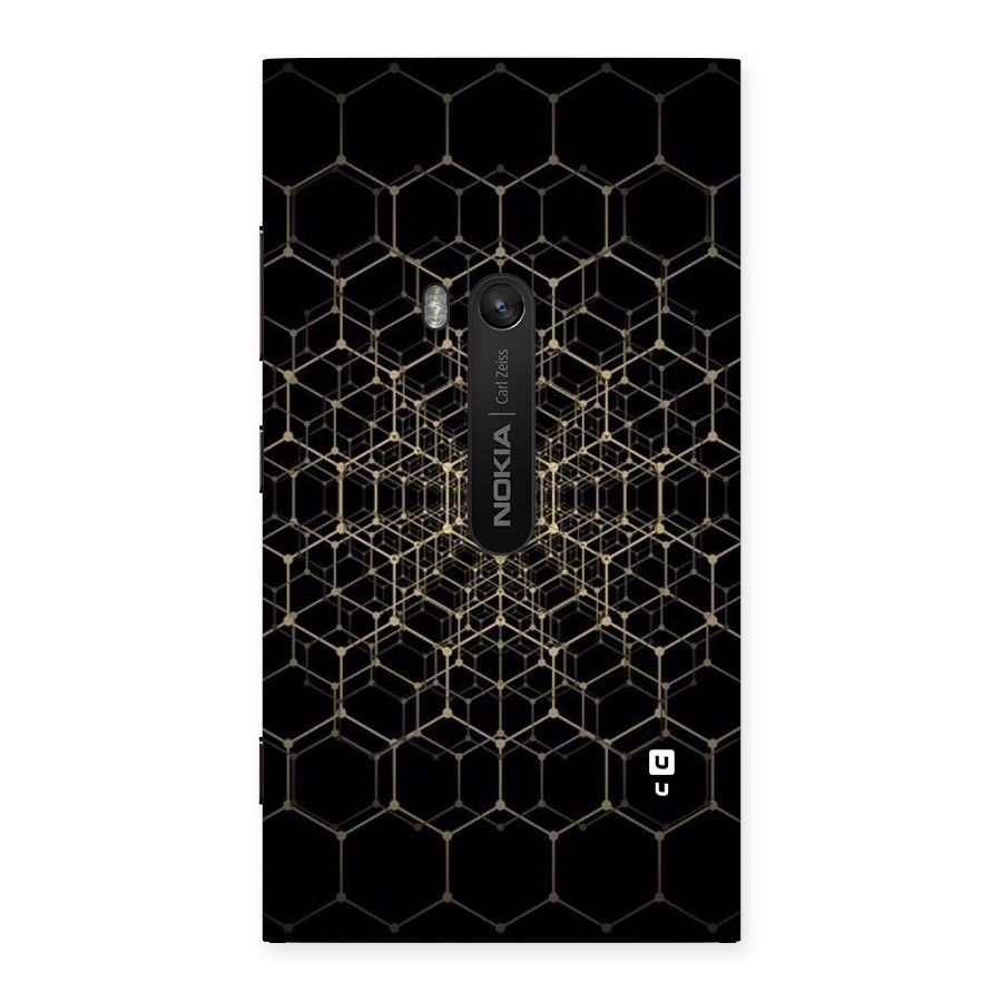 Gold Web Back Case for Lumia 920