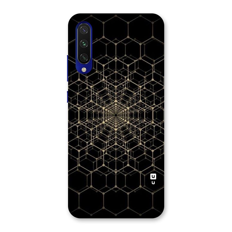 Gold Web Back Case for Mi A3