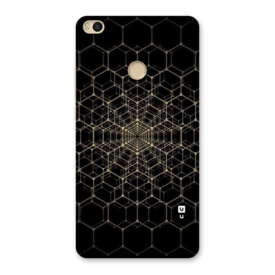 Gold Web Back Case for Mi Max 2