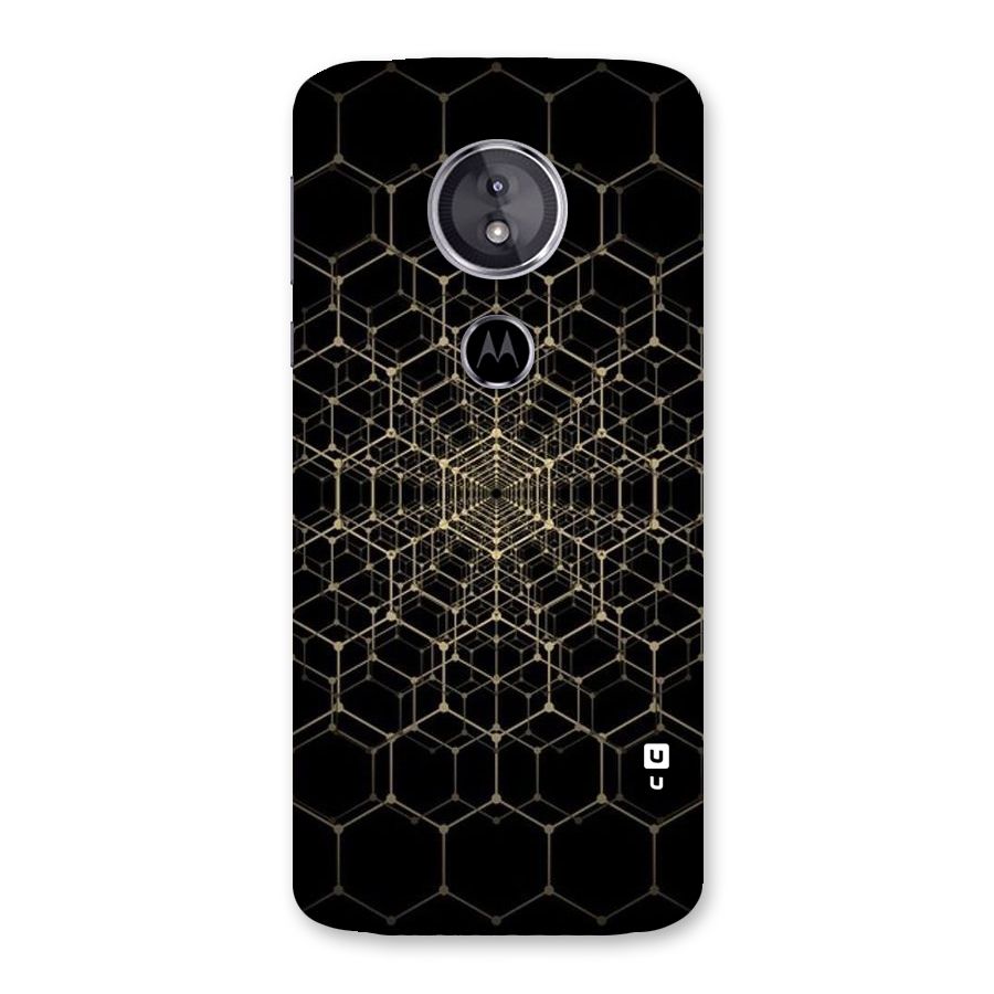 Gold Web Back Case for Moto E5