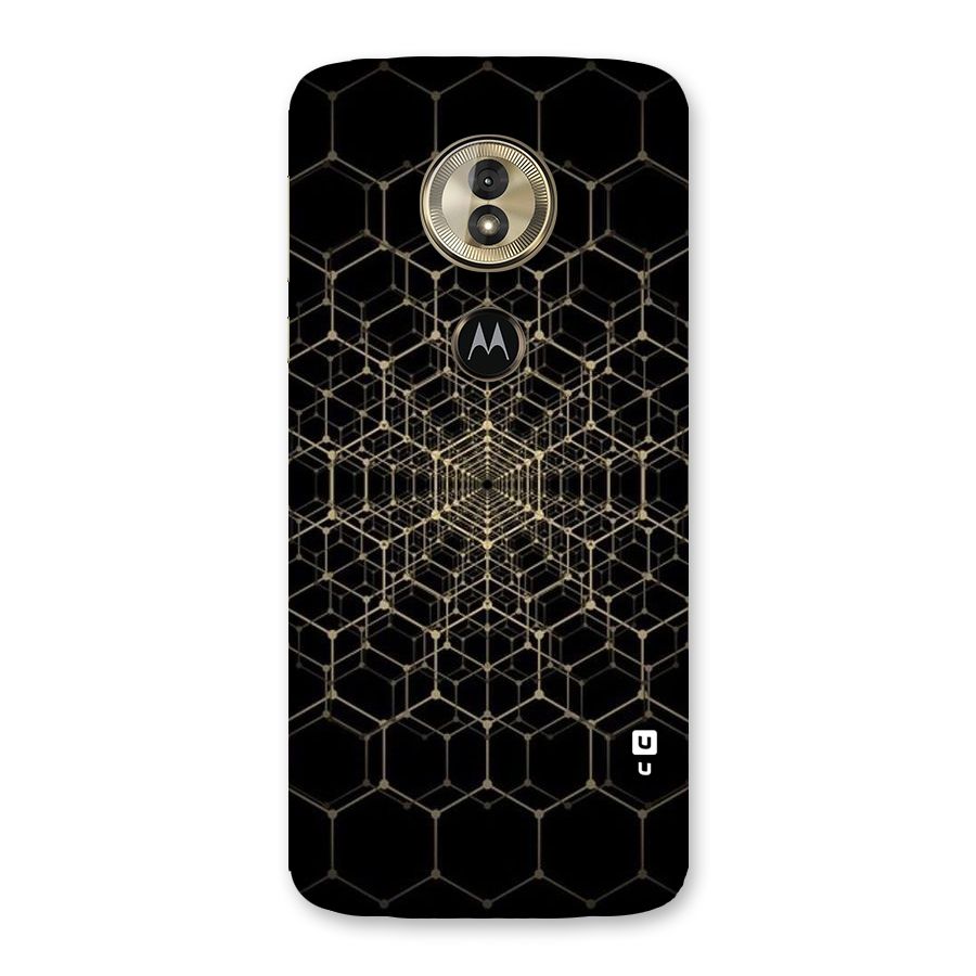 Gold Web Back Case for Moto G6 Play