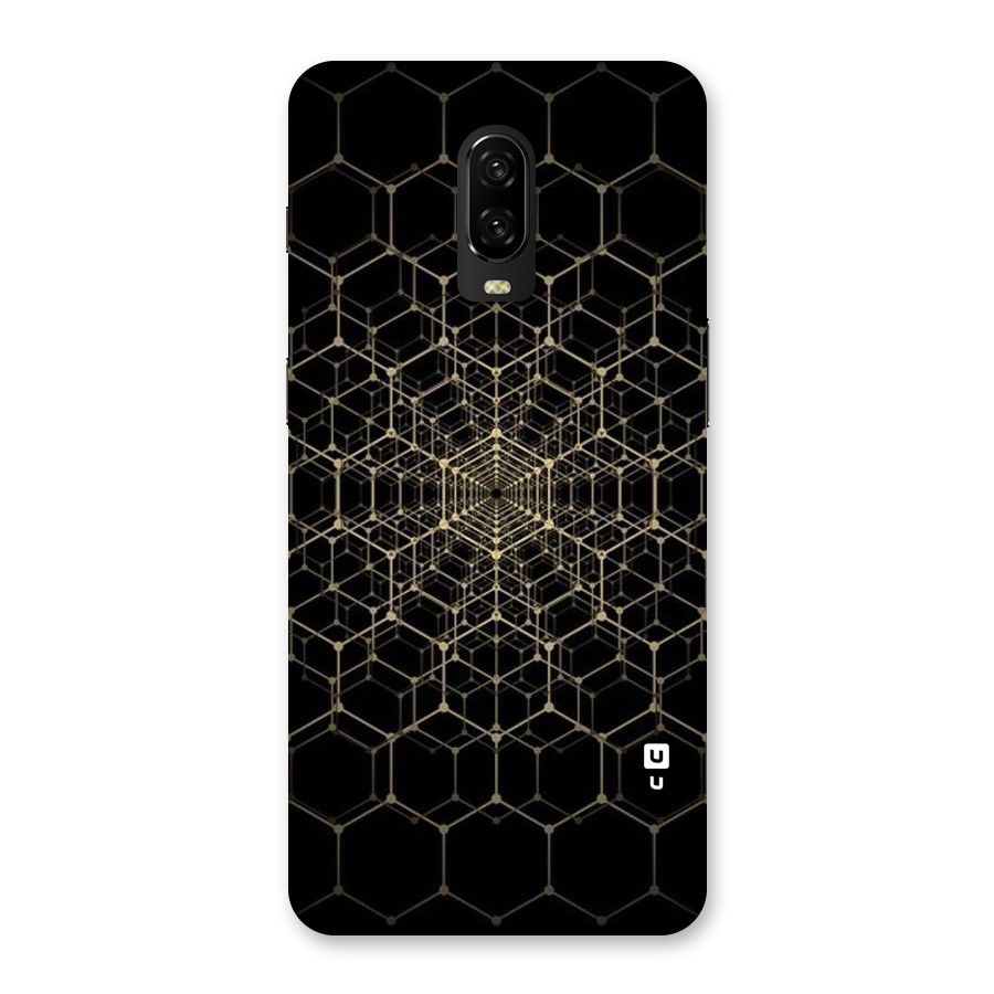 Gold Web Back Case for OnePlus 6T