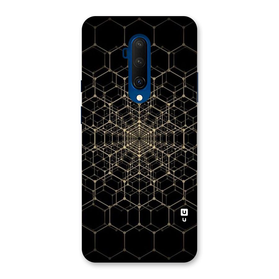 Gold Web Back Case for OnePlus 7T Pro