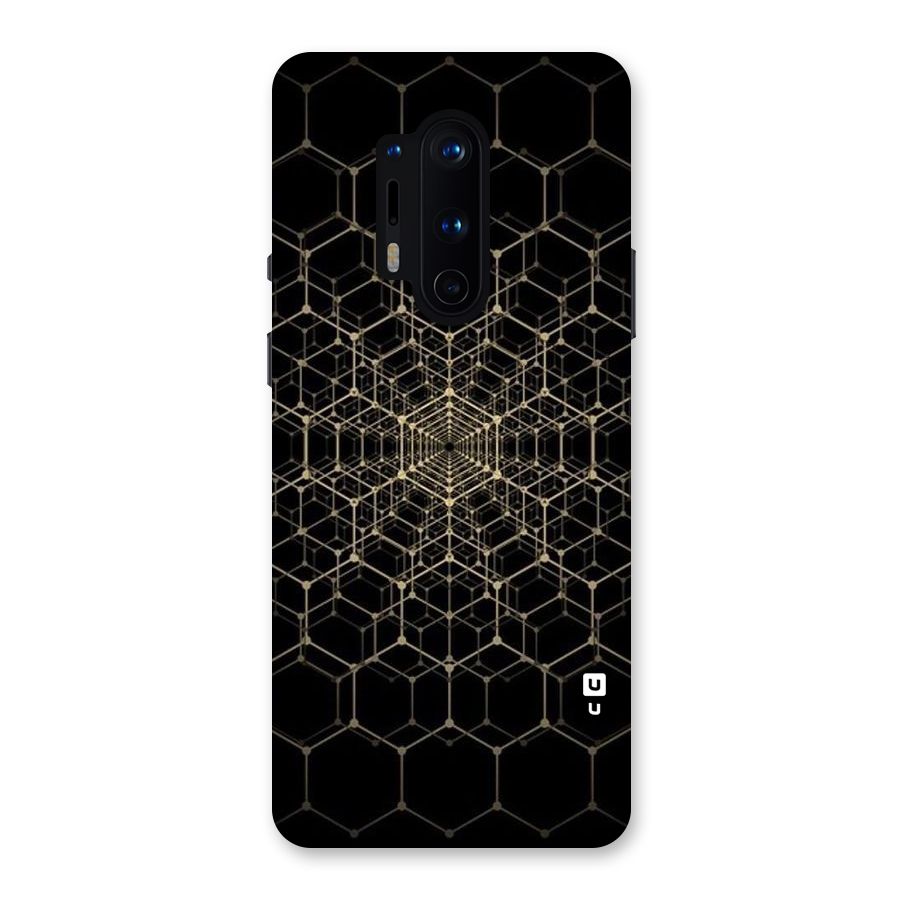 Gold Web Back Case for OnePlus 8 Pro