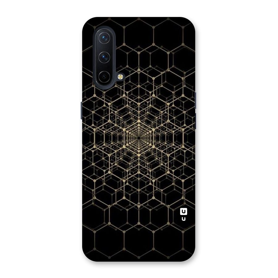 Gold Web Back Case for OnePlus Nord CE 5G