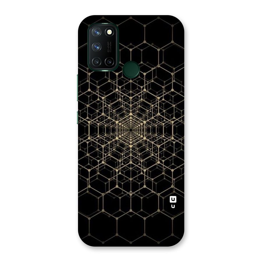 Gold Web Back Case for Realme 7i