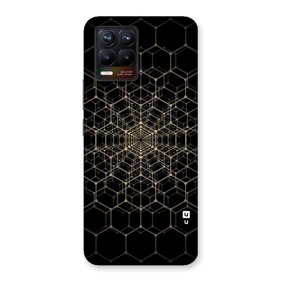 Gold Web Back Case for Realme 8