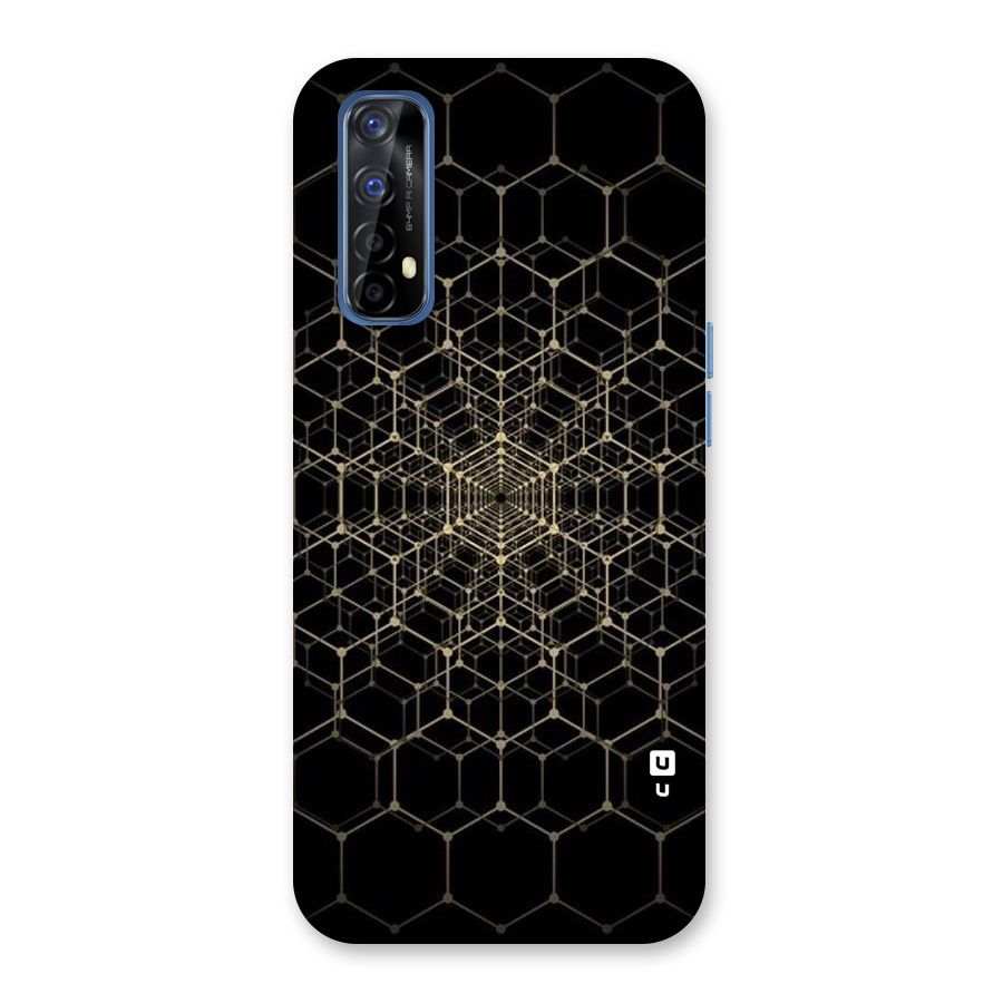 Gold Web Back Case for Realme Narzo 20 Pro