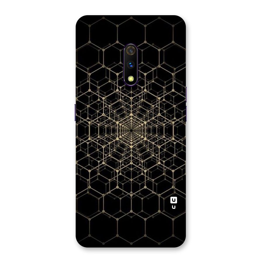 Gold Web Back Case for Realme X