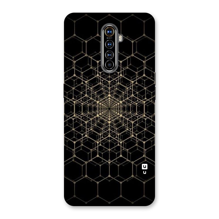 Gold Web Back Case for Realme X2 Pro