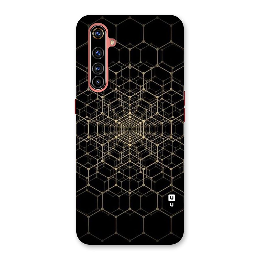 Gold Web Back Case for Realme X50 Pro