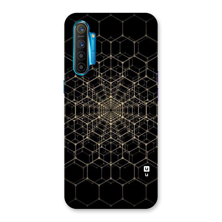 Gold Web Back Case for Realme XT