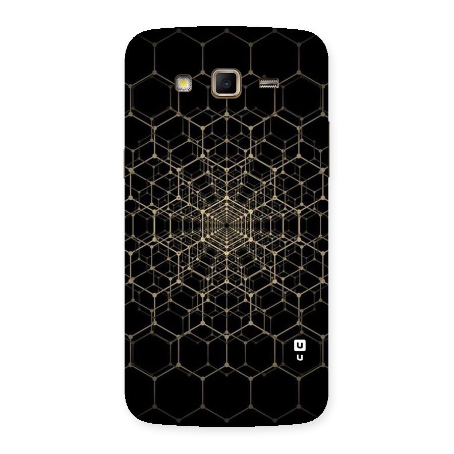 Gold Web Back Case for Samsung Galaxy Grand 2