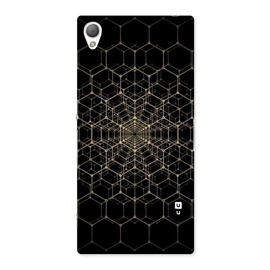 Gold Web Back Case for Sony Xperia Z3