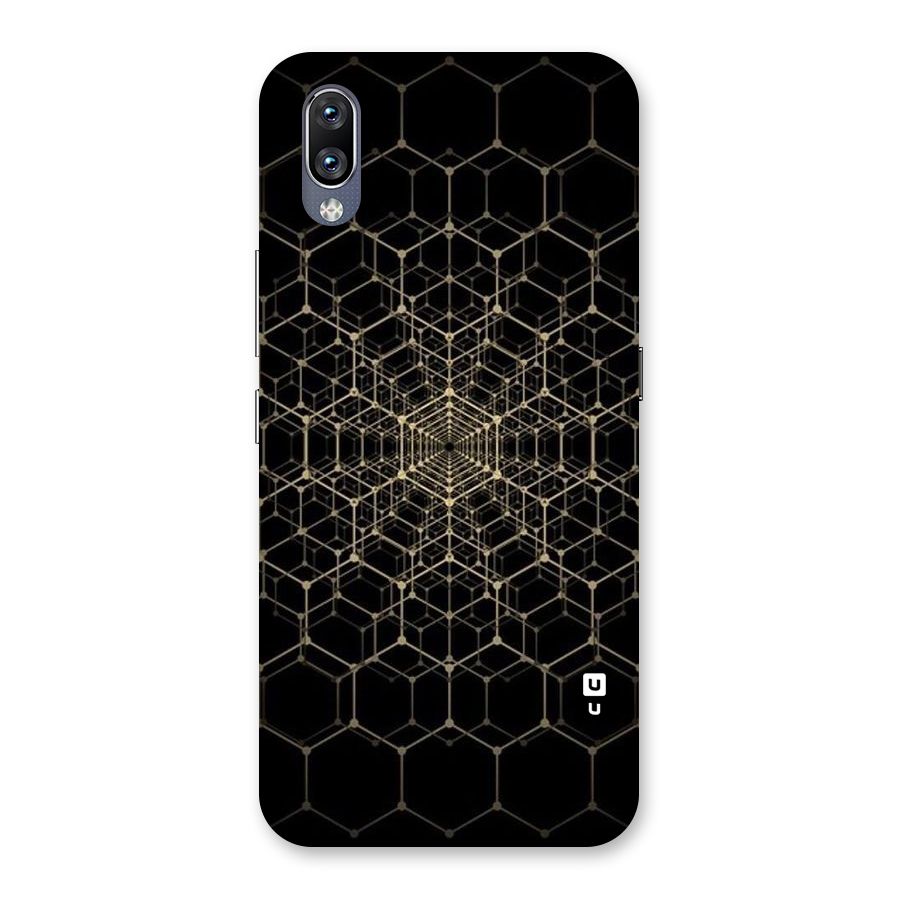 Gold Web Back Case for Vivo NEX