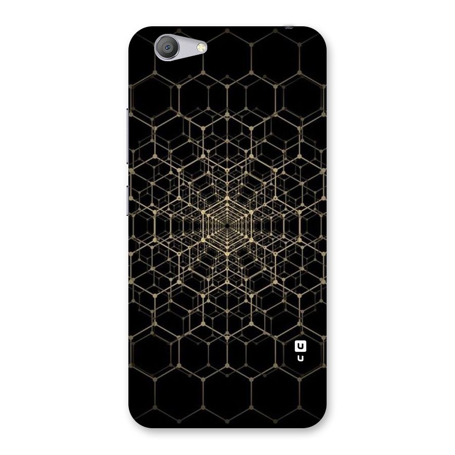 Gold Web Back Case for Vivo Y53
