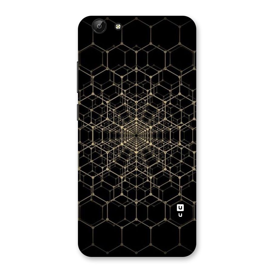 Gold Web Back Case for Vivo Y69