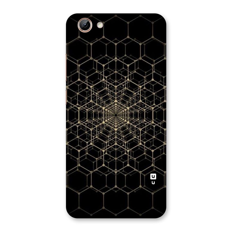 Gold Web Back Case for Vivo Y71i