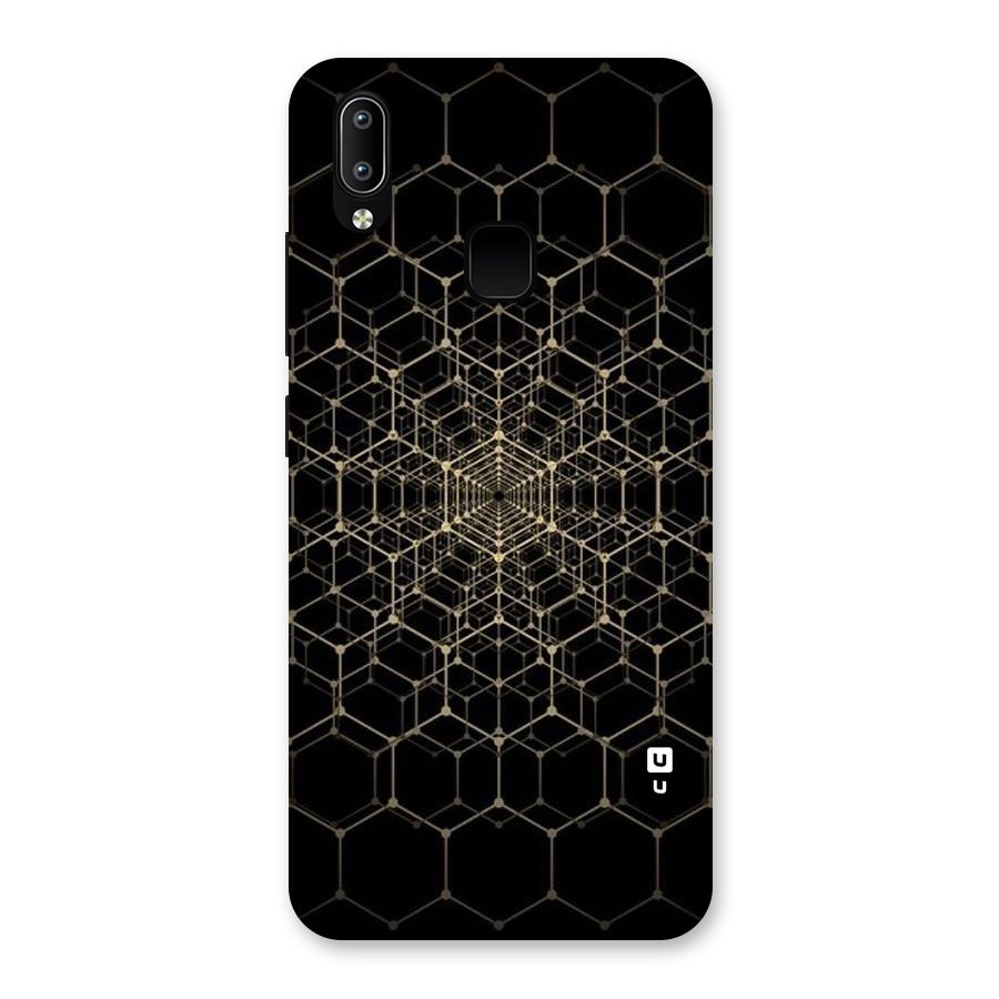 Gold Web Back Case for Vivo Y93