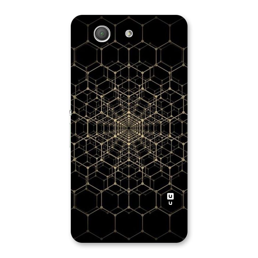 Gold Web Back Case for Xperia Z3 Compact