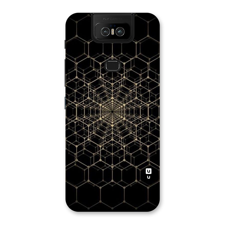 Gold Web Back Case for Zenfone 6z