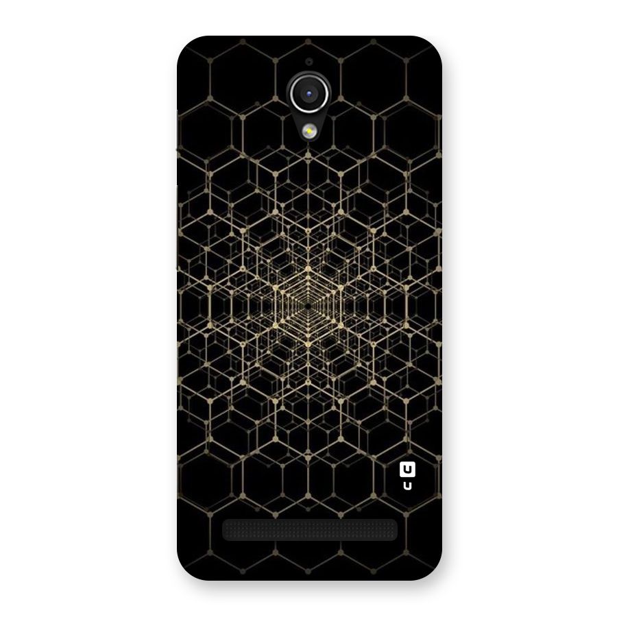 Gold Web Back Case for Zenfone Go
