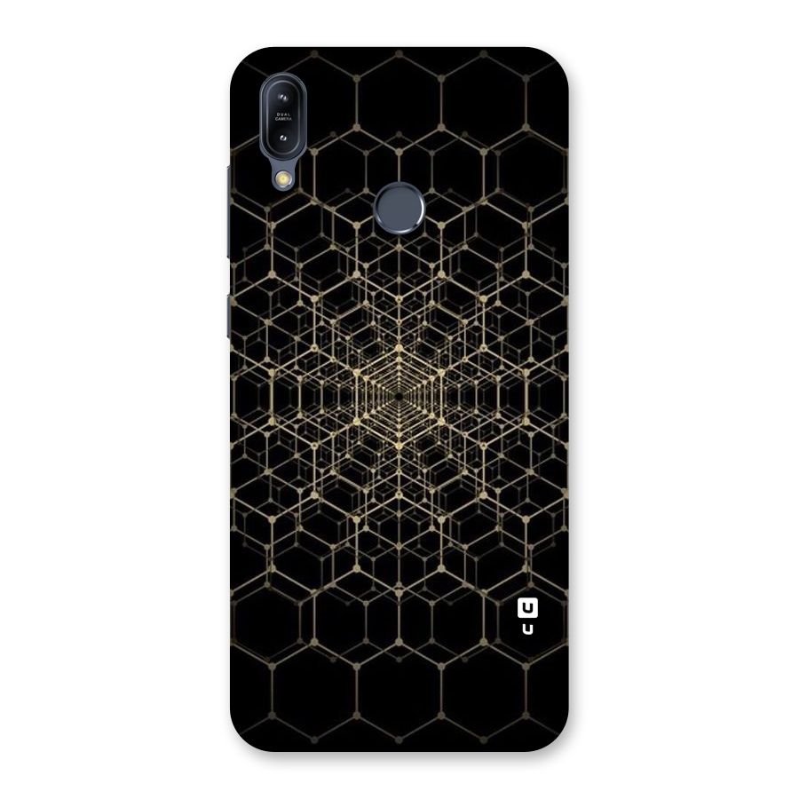 Gold Web Back Case for Zenfone Max M2