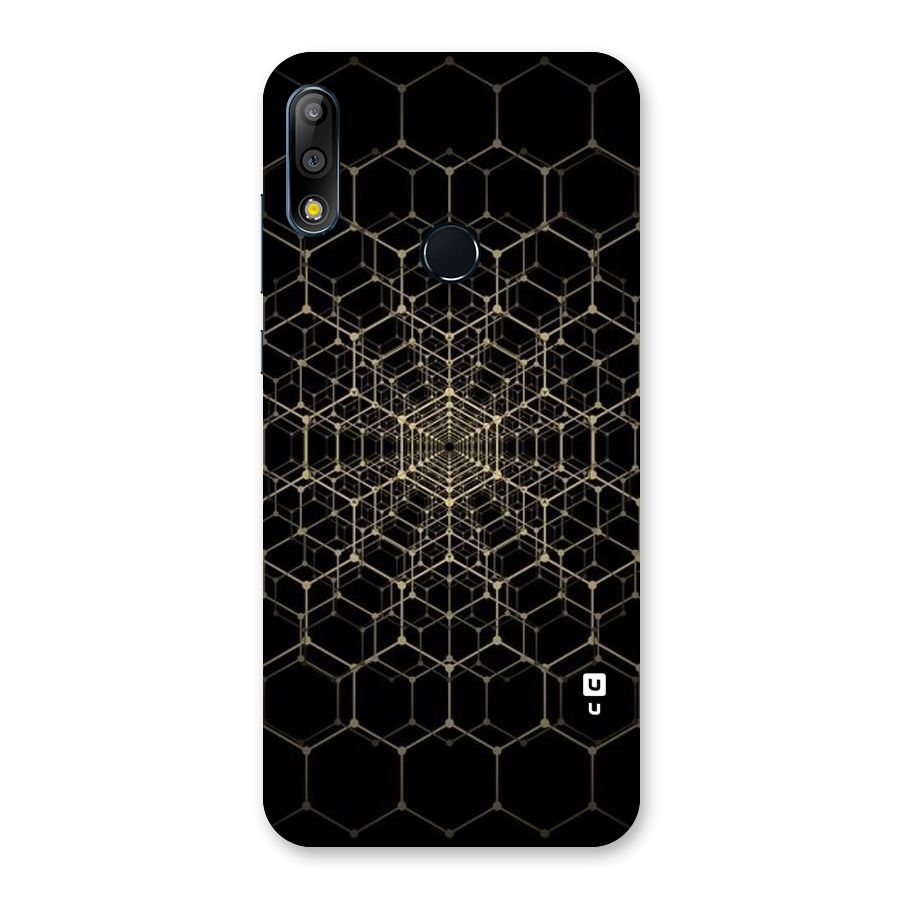 Gold Web Back Case for Zenfone Max Pro M2