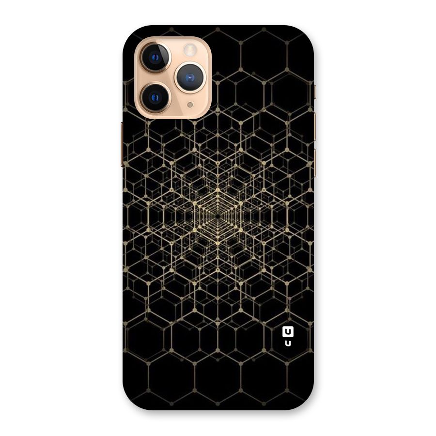Gold Web Back Case for iPhone 11 Pro