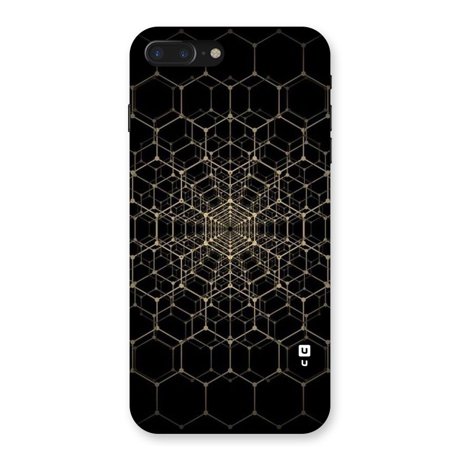 Gold Web Back Case for iPhone 7 Plus