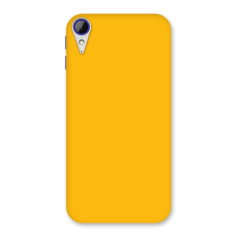 Gold Yellow Back Case for Desire 830