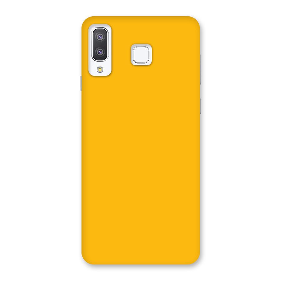 Gold Yellow Back Case for Galaxy A8 Star