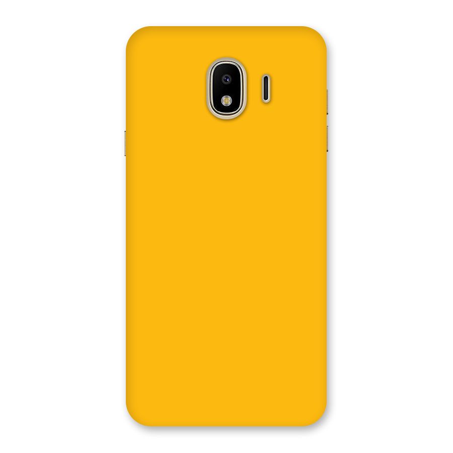 Gold Yellow Back Case for Galaxy J4