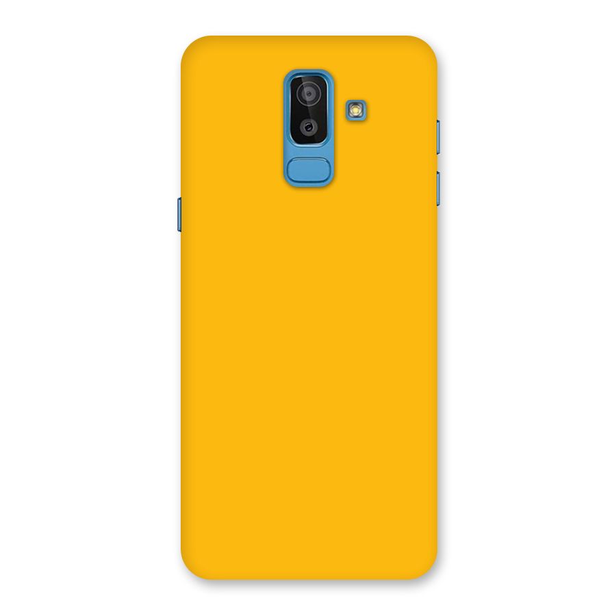 Gold Yellow Back Case for Galaxy J8