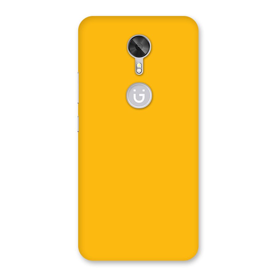 Gold Yellow Back Case for Gionee A1