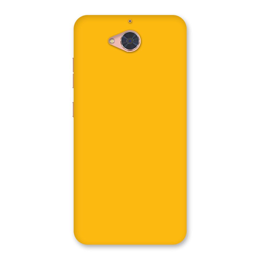 Gold Yellow Back Case for Gionee S6 Pro
