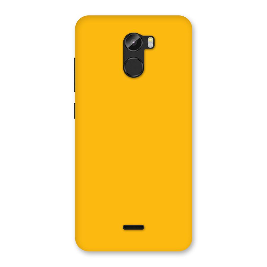 Gold Yellow Back Case for Gionee X1