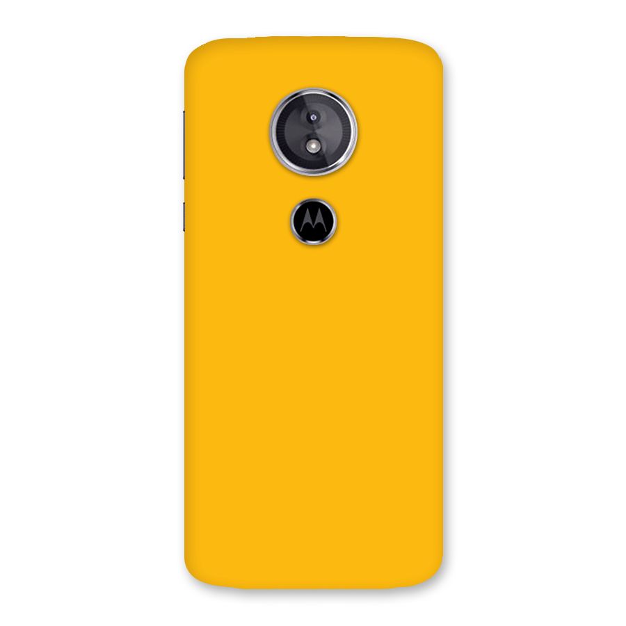 Gold Yellow Back Case for Moto E5
