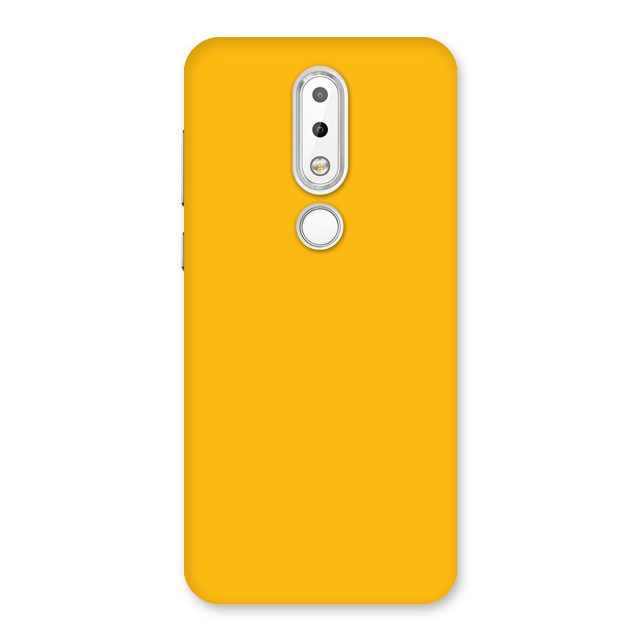 Gold Yellow Back Case for Nokia 6.1 Plus
