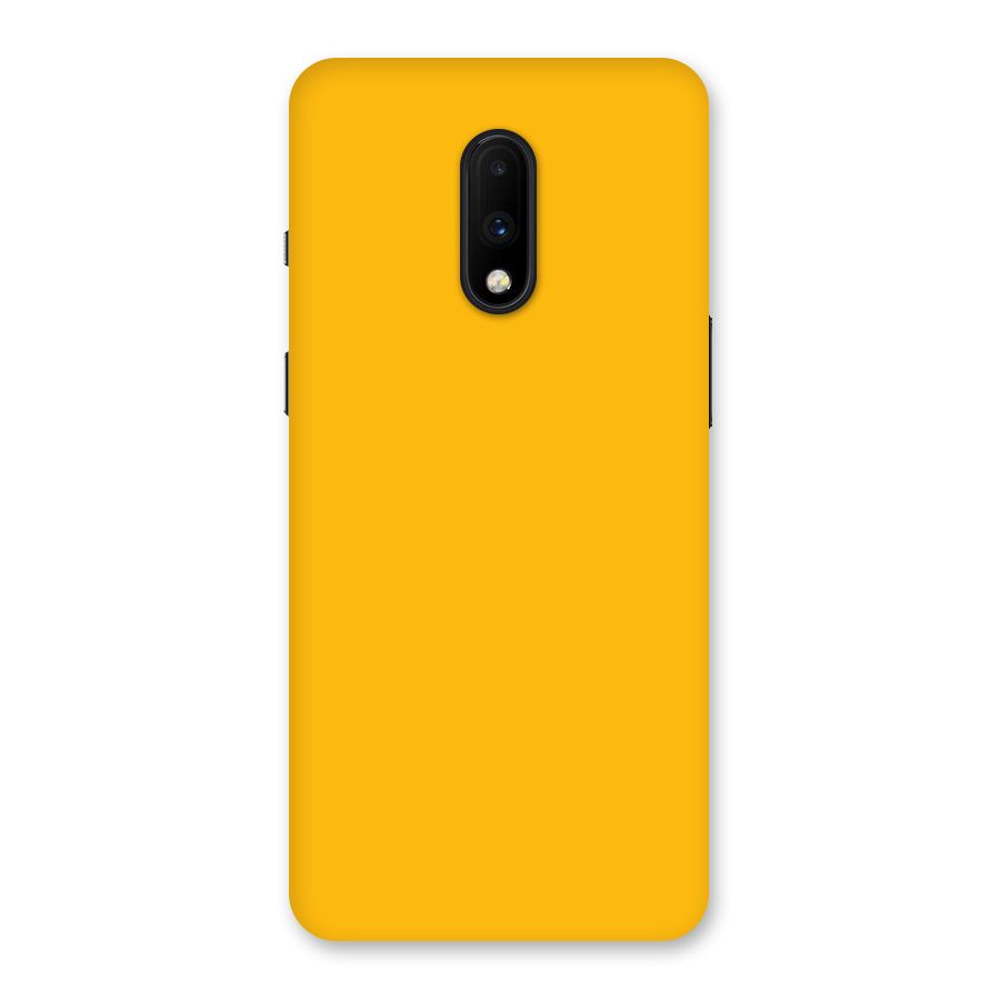 Gold Yellow Back Case for OnePlus 7