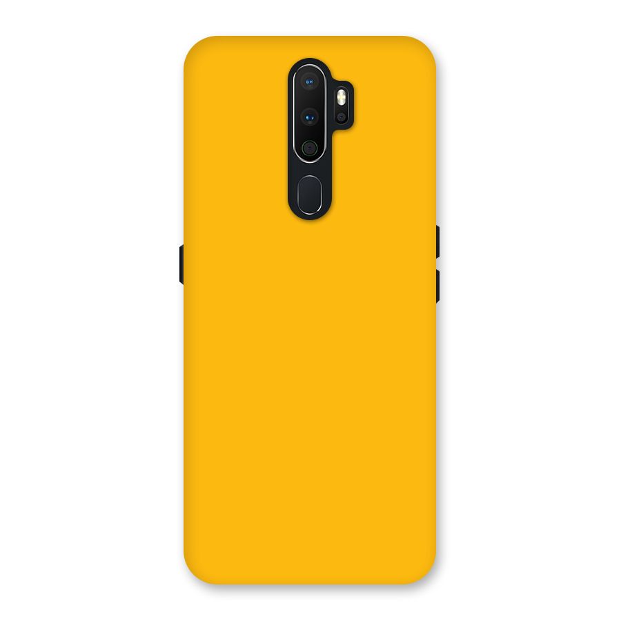 Gold Yellow Back Case for Oppo A5 (2020)