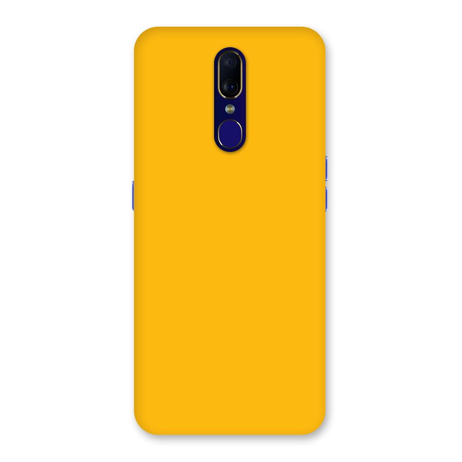 Gold Yellow Back Case for Oppo A9