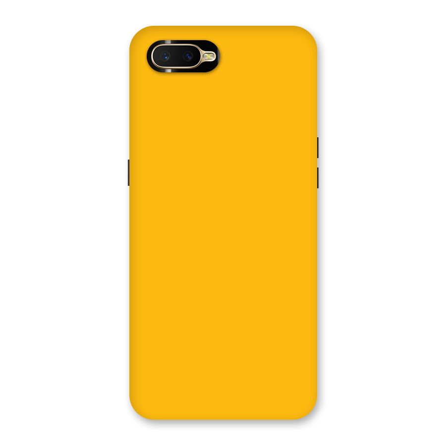 Gold Yellow Back Case for Oppo K1
