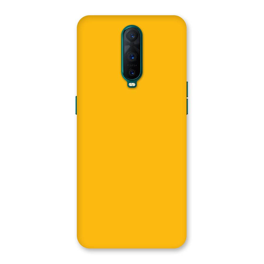 Gold Yellow Back Case for Oppo R17 Pro