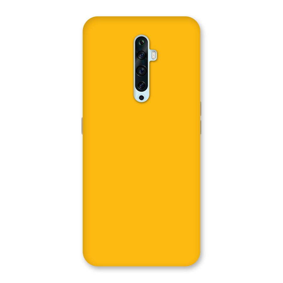 Gold Yellow Back Case for Oppo Reno2 Z