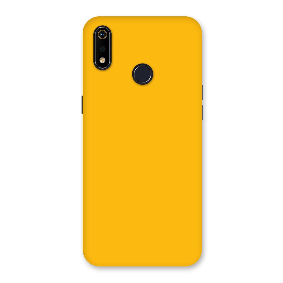 Gold Yellow Back Case for Realme 3i